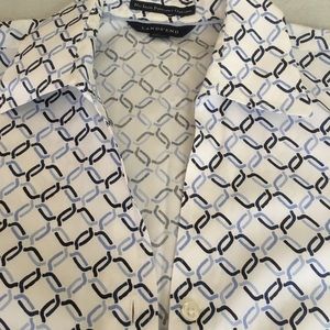 Lands end. Button down Oxford shirt size 6 petite.